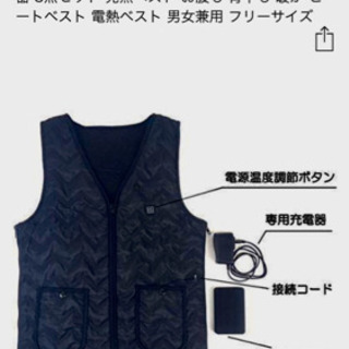 ヒーター『電熱』ベスト　ARRIS アリスの画像