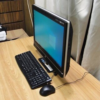 お取引中 液晶一体型モデル HP Compac Pro 6300 AIO（21.5インチ）CPU Core i3 3220 メモリ4GB SSD 240GB新品　キーボード（新品）、マウス付 Office2019pro付の画像