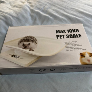 ペットの体重計の画像
