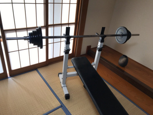 ベンチプレス 50kgセット プレート新品未使用