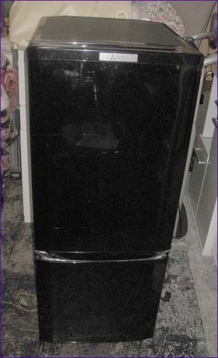 【￥15,000-】札幌発・配送有 三菱 冷蔵庫 MR-P15Z-B 146L 2015年製