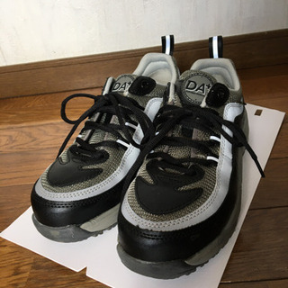 安全靴  ＊グレー  ＊24.0cm  ＊美品