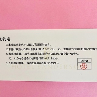 前橋市・ホテルサンダーソン ツインルーム宿泊券（素泊り）の画像