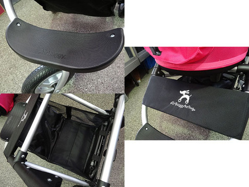Air Buggy for Dog 美品 ペットカート ビビットピンク GMP-D 自社配送可