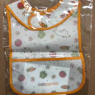 未開封 コープデリ ほぺたんお食事エプロンの画像