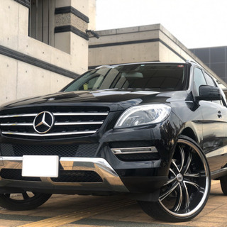 ML350 Mクラス　ディーゼル　愛知県　軽油　車検付き　２４インチ