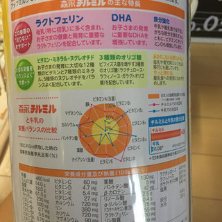 森永チルミル（満9ヶ月からも可能）の画像