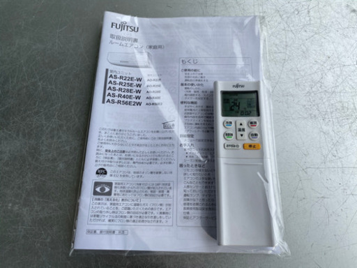 美品！富士通 エアコン◇主に14畳用 100V◇AS-R40E-W 2016年製◆JA-0100
