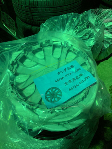 N-Box  純正スチールホイール　キャップ付き