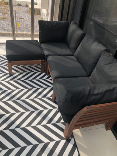 IKEA 屋外ソファーセット