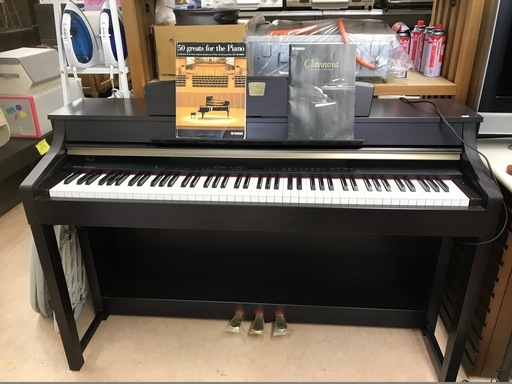 美品！！　最高級！！　ヤマハ　電子ピアノ　鍵盤象牙調仕上げ！　定価３０万円→６９，９８０円