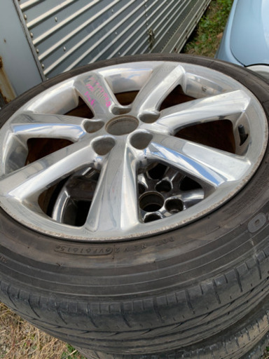 18クラウン 純正アルミ