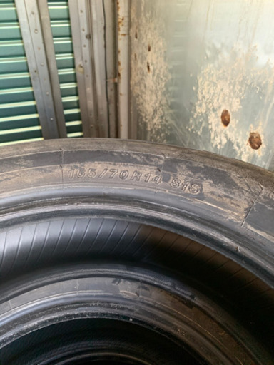 165/70R14ほぼ新品サマータイヤ
