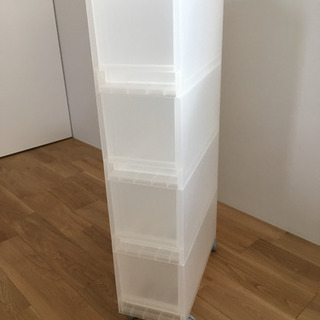 無印良品 ポリプロピレンストッカーの画像