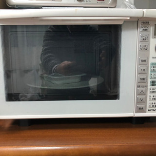 【2015年電子レンジ日立製】引越しの為譲ります