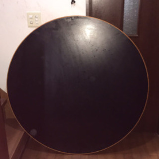 【お値下げ！】ダイニング　丸テーブルと椅子4脚の画像