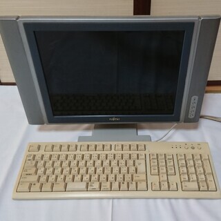 無料☆中古　富士通　モニタ&キーボード 　CP172943-01...