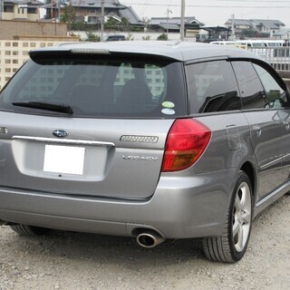 【車検2年満タン渡し】レガシィツーリングワゴン ターボ（総額：37万円）【上級：2.0 GT】ターボ車・1オーナー・パドルシフト・HIDヘッドライト・アルミホイール・ETC付！（禁煙車）※数台出品中！の画像