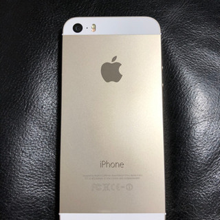 docomo iPhone5s 16GB ゴールド