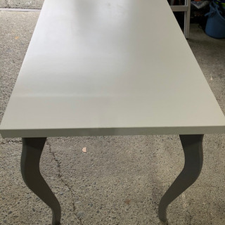 イケアIKEA◆リンモン　テーブル白の画像