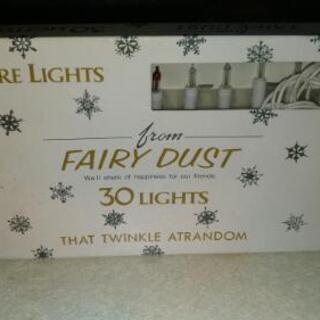 ミニクリスマスツリーライトスノーボールセット残１の画像