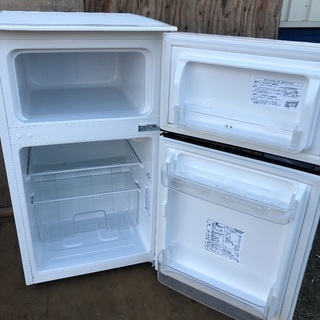 【配送無料】2017年製 ハイセンス 93L 冷蔵室 HR-B95Aの画像