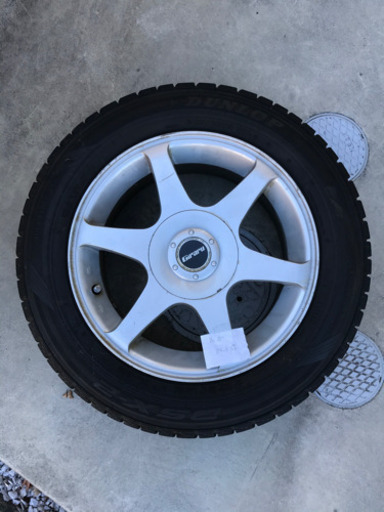 195/60R15スタッドレスタイヤとホイール4本セット