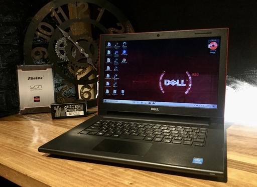 売却済み　ご覧頂き、ありがとうございました。一宮市にパソコンさぽーとMr.Carnival（ミスカニ）です！PC修理・販売、iPhone&iPad修理店【PayPay&メルペイ使えます！消費者還元５％！！】店頭在庫PC「省電力モデル/RED/赤 DELL 第4世代 corei3 メモリ4GB 新品SSD120GB]のご紹介です！【全国の値段とご比較下さい！兎に角安くノートPCが必要な方にお勧めです！】