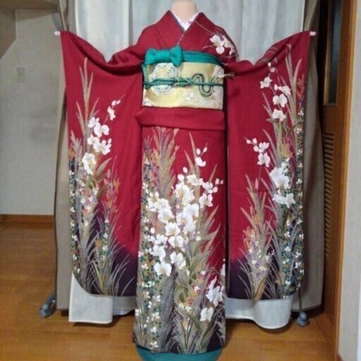 振り袖d、長襦袢、袋帯、小物セット