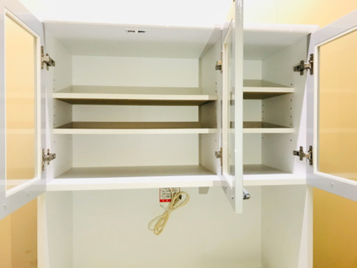 ✨コンセント付き✨キッチンボード✴︎食器棚✴︎高橋木工所✴︎ラディア90
