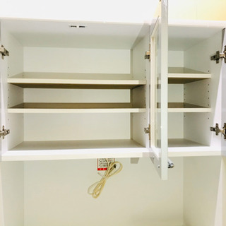 ✨コンセント付き✨キッチンボード✴︎食器棚✴︎高橋木工所✴︎ラディア90の画像