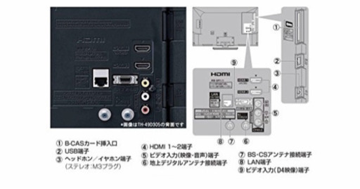 パナソニック 49V型 地上・BS・110度CSデジタルハイビジョン液晶テレビ ビエラ TH-49D305