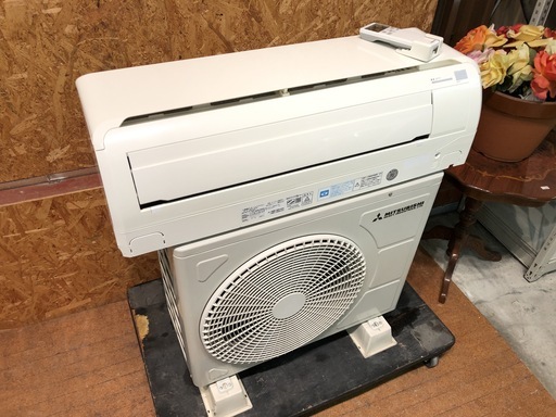 【管理KR104】三菱重工 ビーバー 2015年 2.2kw 6畳用 ルームエアコン SRK22TSN 分解クリーニング済