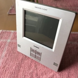 中古 アラーム時計 電池式