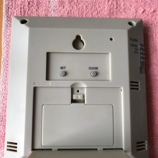 中古 アラーム時計 電池式の画像