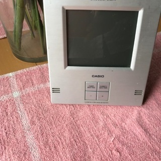 中古 アラーム時計 電池式の画像
