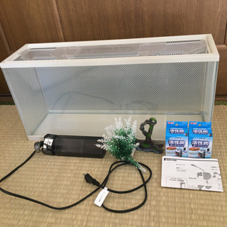 GEXスリム水槽、フィルターセット