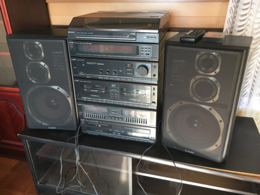 HITACHI システムコンポ　ジャンク品