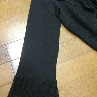 黒ボレロ風カーディガンの画像