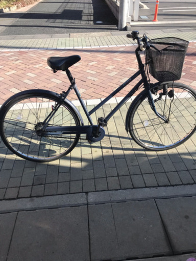 ２６インチ紺色つや消し内装3段ステンレスリム値下げしました、激安早いもの勝ち