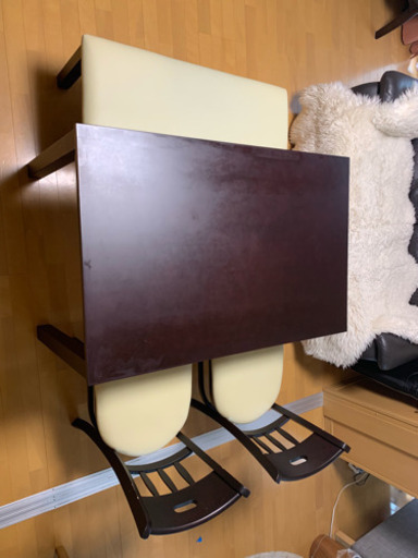 決まりました。ダイニングセット＋回転椅子
