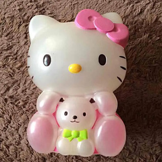 キティちゃん 光る貯金箱