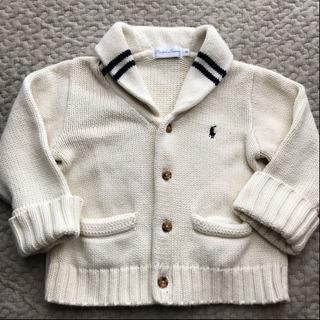 ラルフローレン カーディガン サイズ80