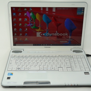 ノートパソコン TOSHIBA dynabook TX/66LWH PATX66LRTWHL Win10 64bit 新品SSD 120GB(中古)