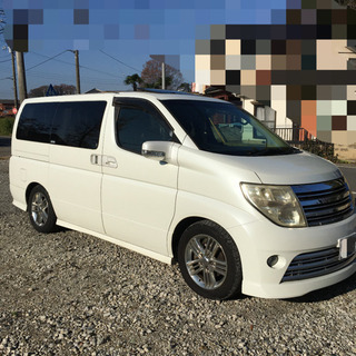 日産　E51 エルグランド　2500 ライダーS 