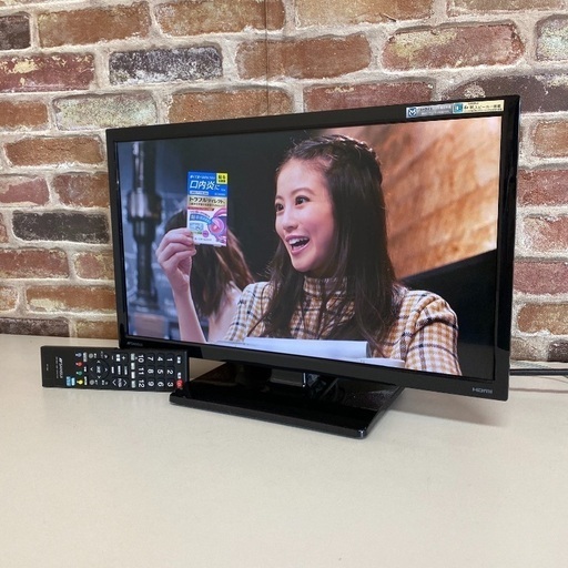 即日受渡可❣️2年前購入。目に優しいテレビLEDテレビ5000円