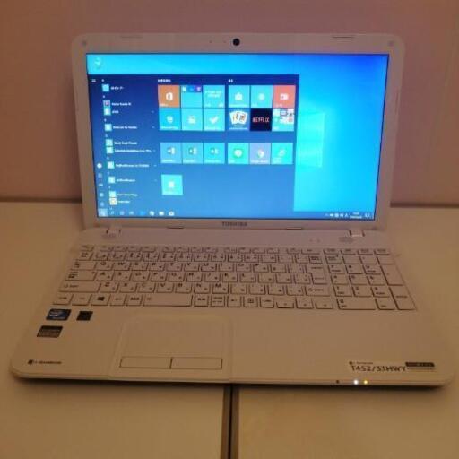 美品即使用可 dynabookノートT452 MS Office 年賀状ソフト