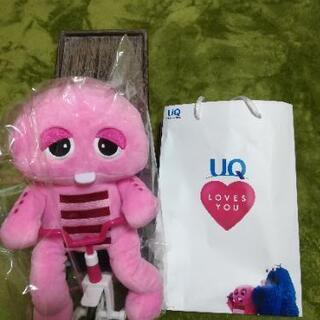 値下げ！！希少？非売品のUQMOBILEのサイクリングピンクガチャピン！の画像