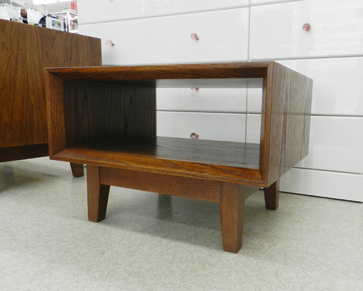 Francfranc/フランフラン オーディオラック 幅55㎝ ブラウン サイドボード リビングボード ☆ PayPay(ペイペイ)決済可能 ☆ 札幌市 北区 屯田