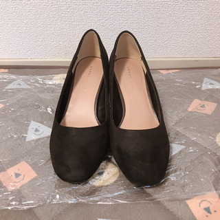 バイカラー  パンプス22.5の画像